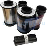 Комплект Картридж 4-цв. в комплекте с несущей лентой для Smart 81 (YMCK, 500 отп.) 653547